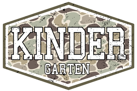 Kinder Camo Tee (Comfort Color)