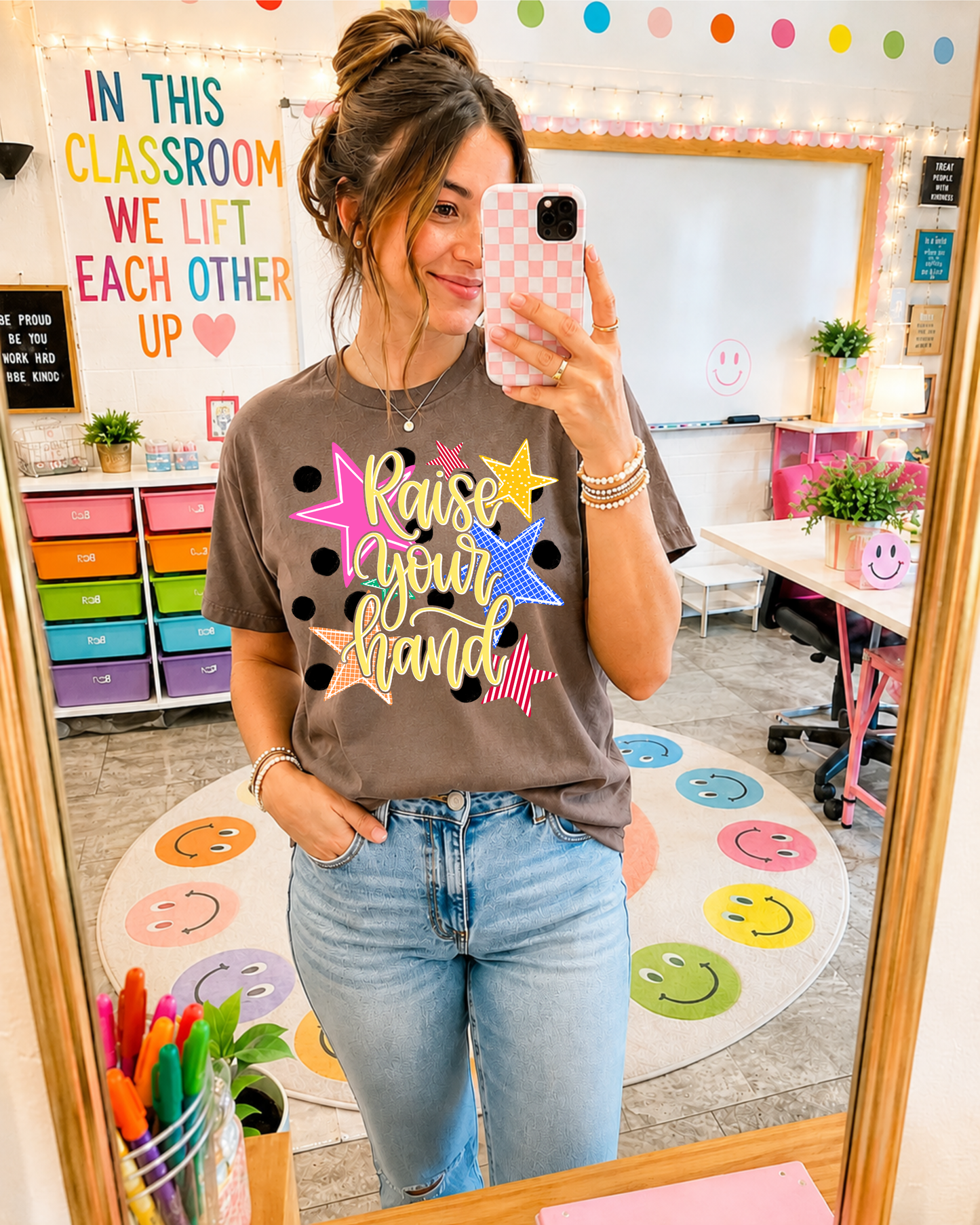 Raise Your Hand Graphic T-Shirt
