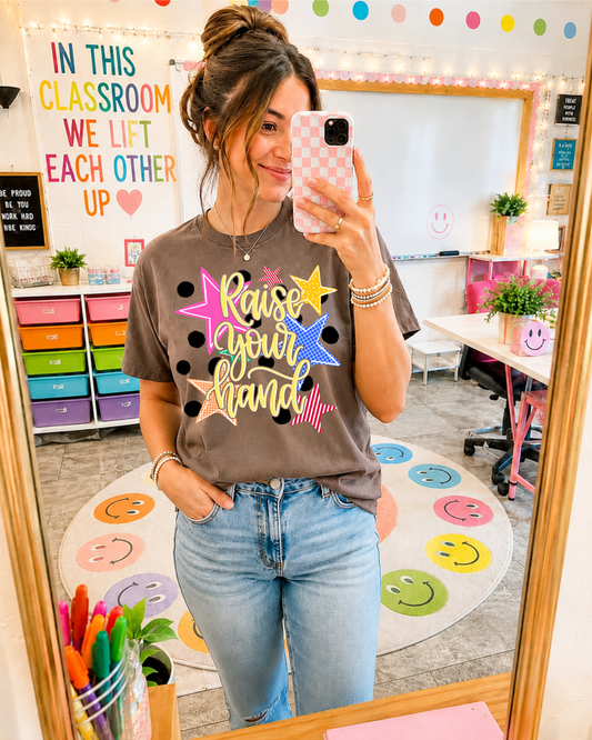 Raise Your Hand Graphic T-Shirt